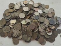 Монеты разные 1400 грам