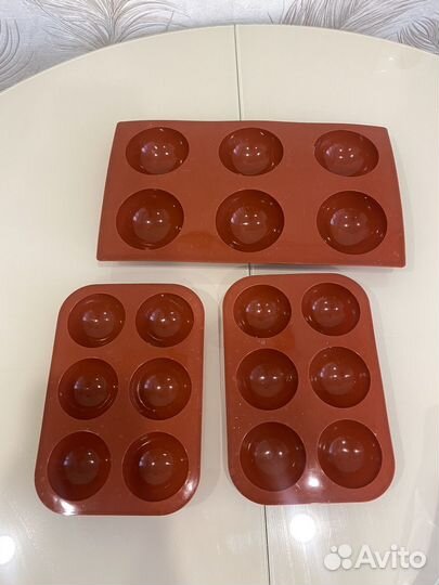 Силиконовая форма полусфера
