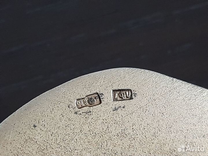 Лопатка для торта серебряная, СССР