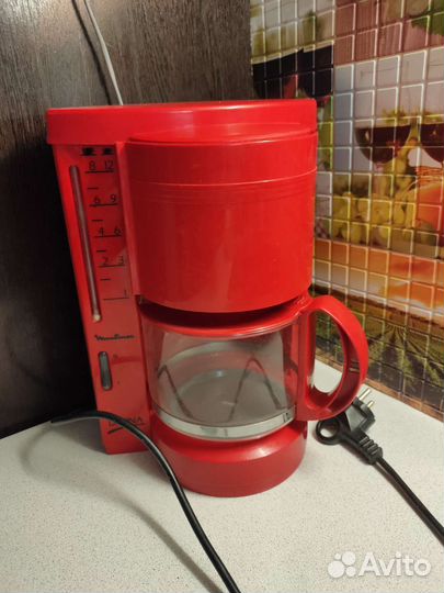 Кофеварка капельная moulinex