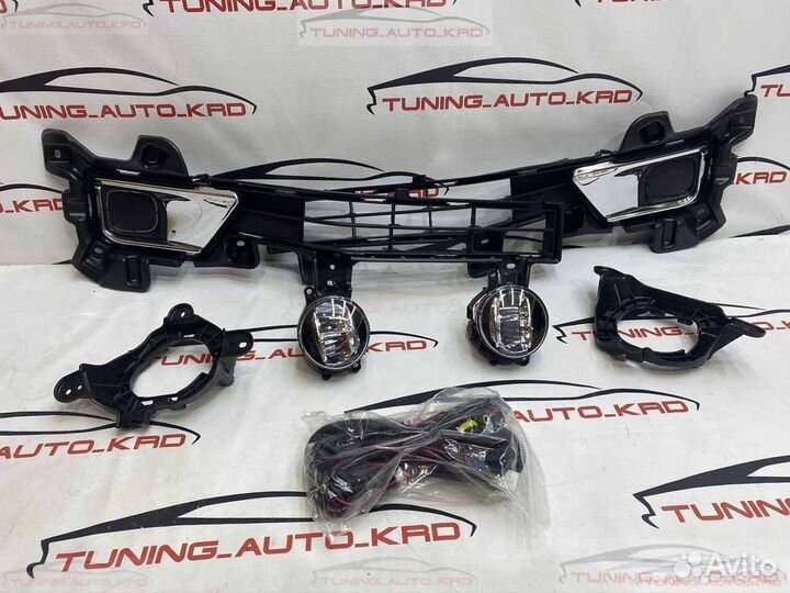 Противотуманные фары Toyota LC 200 с 2016г B0101