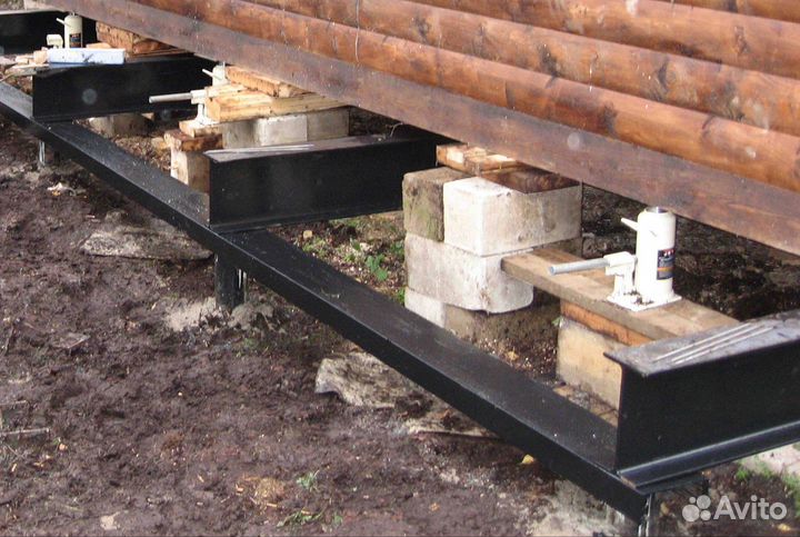 Поднятие дома