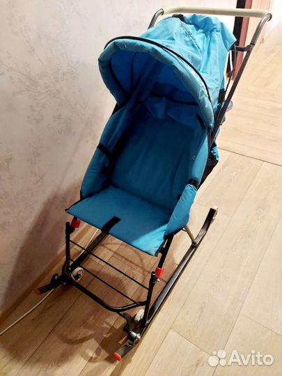 Детские санки коляска