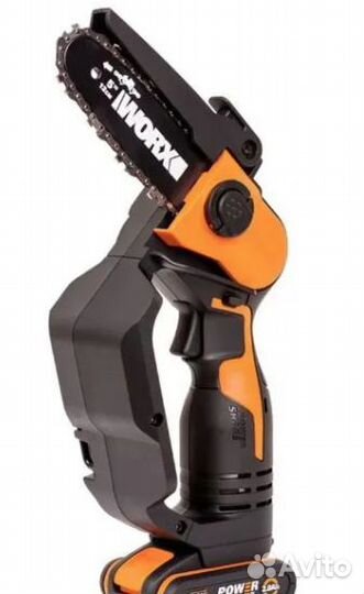 Пила цепная компактная Worx WG324E 20V аккумулятор