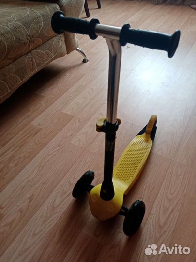 Самокат детский трехколесный бу