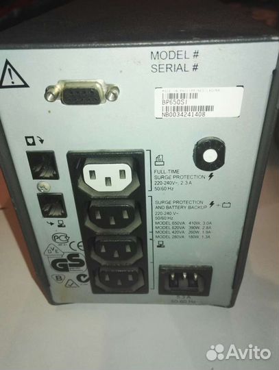 Ибп APC back ups 650