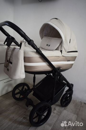 Коляска 2в1/3в1 Adamex Rimini (гелевые колеса)