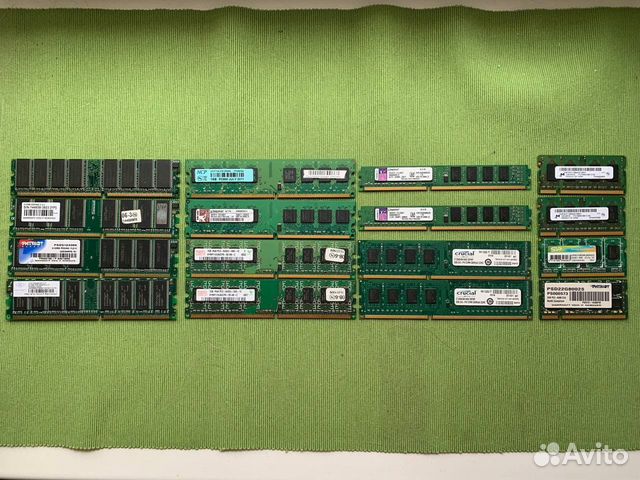 Оперативная память DDR, DDR2 и DDR3