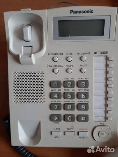 Факс panasonic, телефон стационарный