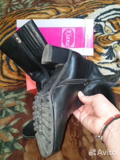 Сапоги женские натуральная кожа