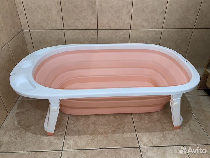 Складная ванночка для купания новорожденных