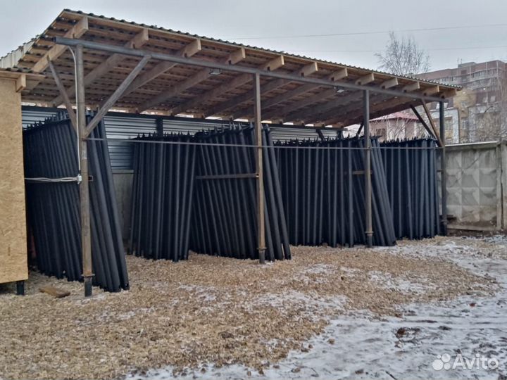 Установка винтовых свай