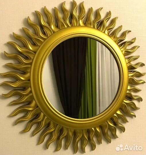 Зеркало настенное солнце новое