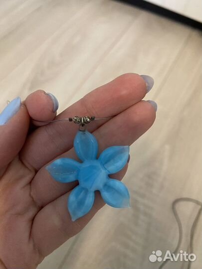 Подвеска муранское стекло