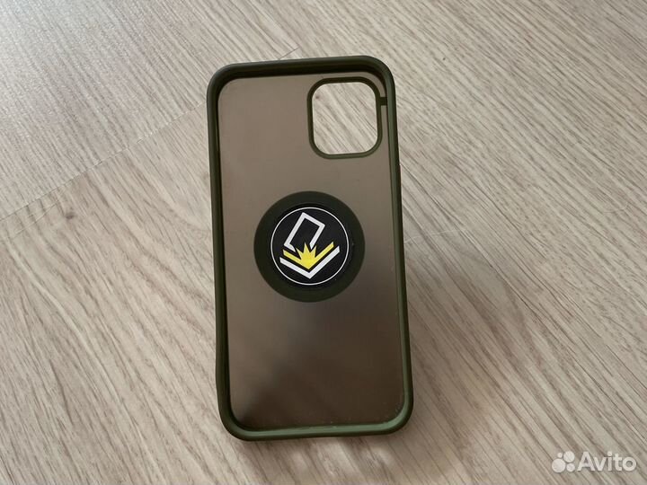 Чехол на iPhone 12 mini с магнитом и кольцом