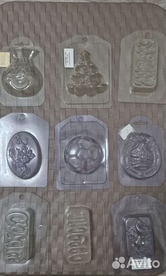 Формы для мыла пластиковые