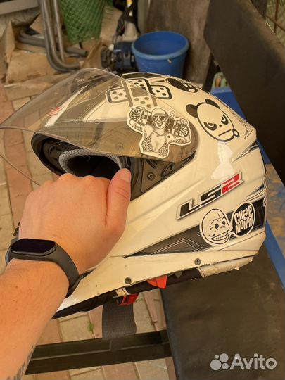 Мото шлем LS2