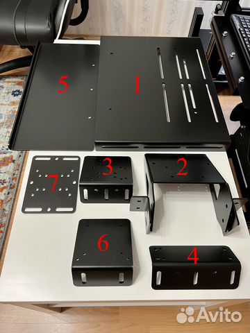 Детали для кокпита, для симрейсинга, для fanatec