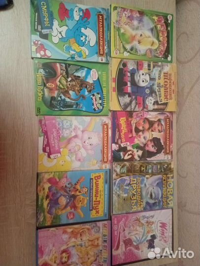 Dvd диски мультфильмы