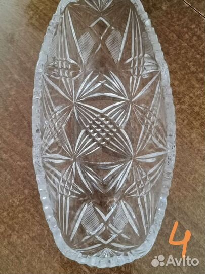 Ваза хрустальная СССР