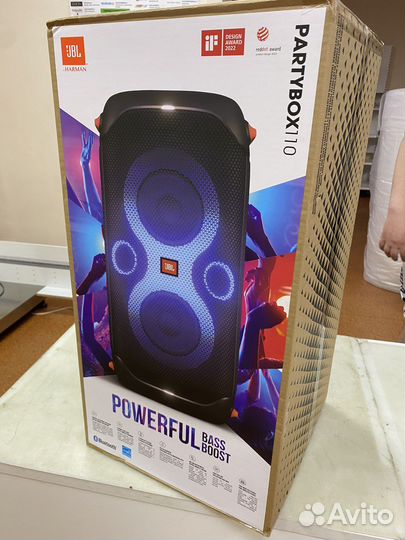 Колонка jbl partybox 110 запечатана