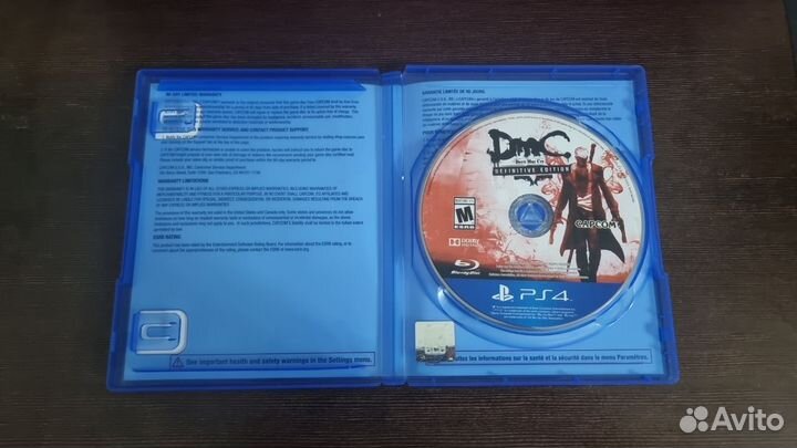 Игра DmC: Devil May Cry - Definitive Edition (PS4)