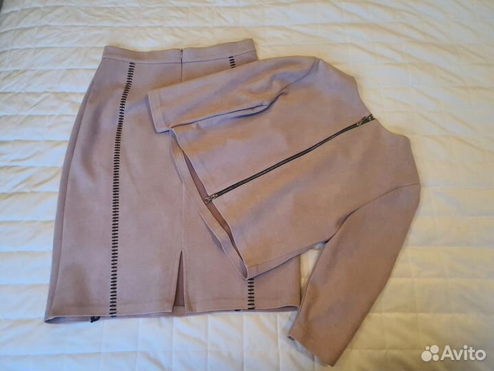 Костюм женский юбка и топ 46 размер