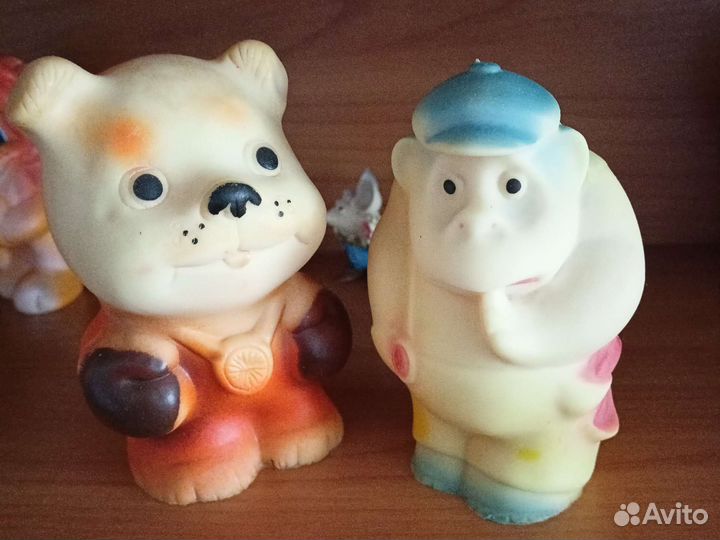 Резиновые игрушки СССР