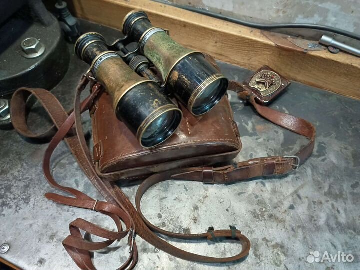 Бинокль антикварный 