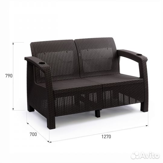 Садовая мебель диван