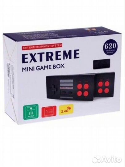 Игровая приставка Extreme Mini GameBox 620 игр