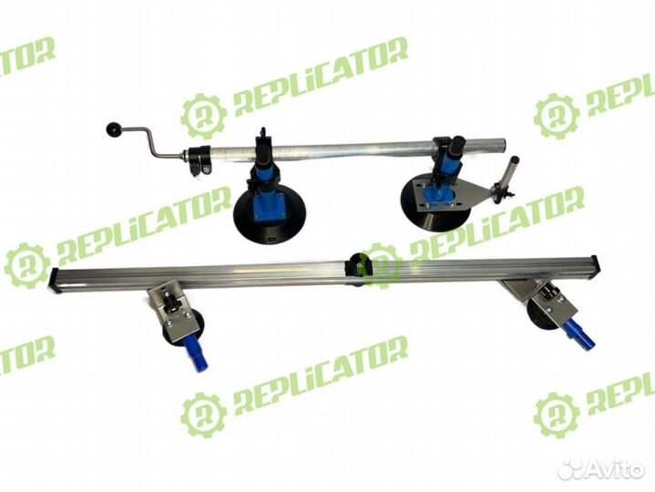 Система установки лобового стекла одним мастером