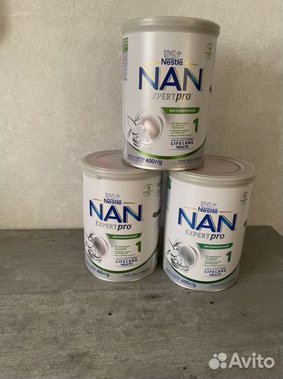 Детская смесь нан 1 кисломолочный