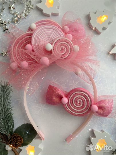 Новогодние ободки 