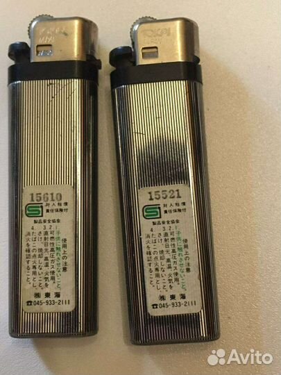 Зажигалки бензиновые, газовые. Разные