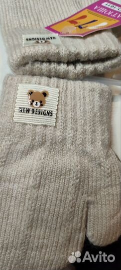 Варежки детские