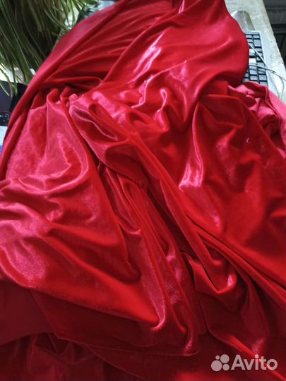 Отрез ткани бархат