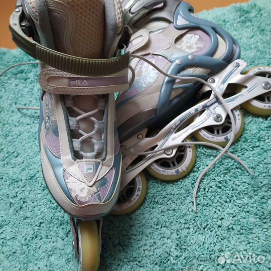 Роликовые коньки Fila. Женские роликовые коньки 37