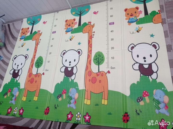 Развивающий коврик и водный игровой коврик