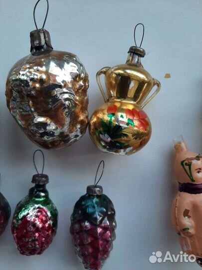 Елочные игрушки СССР