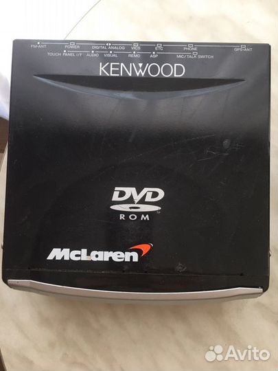 Автомобильный dvdплеер с tvпанелью Kenwood McLaren