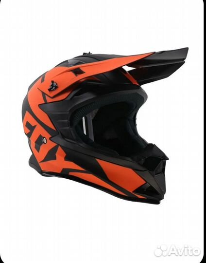 Кроссовый шлем fox