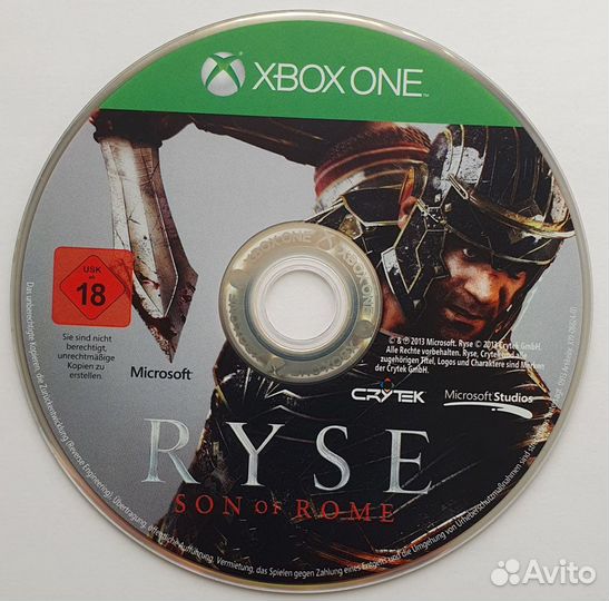 Xbox one Ryse Son of Rome (Полн. на Рус. яз)