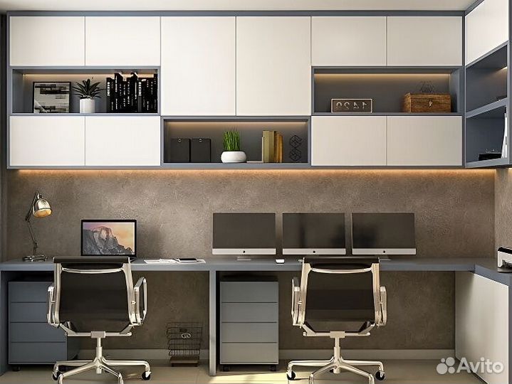 Рабочая зона у окна в рассрочку