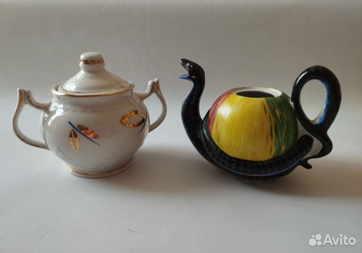 Заварочный чайник и сахарница. Вербилки