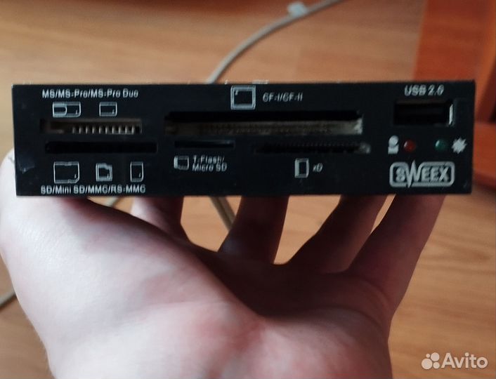 Картридер внутренний для пк