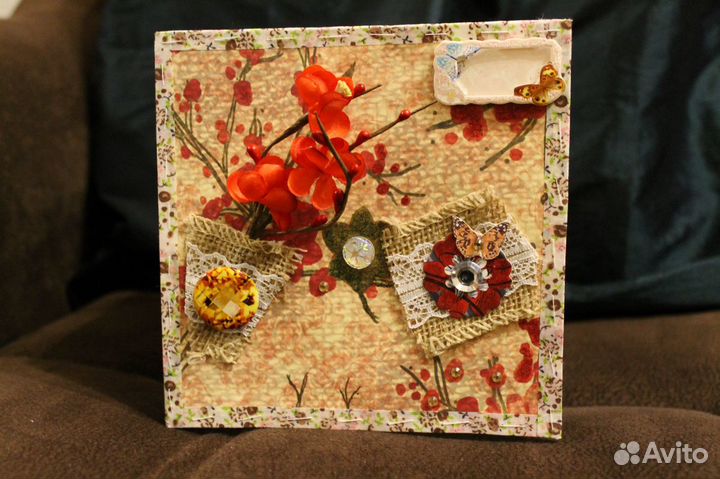 Открытки ручной работы в стиле винтаж