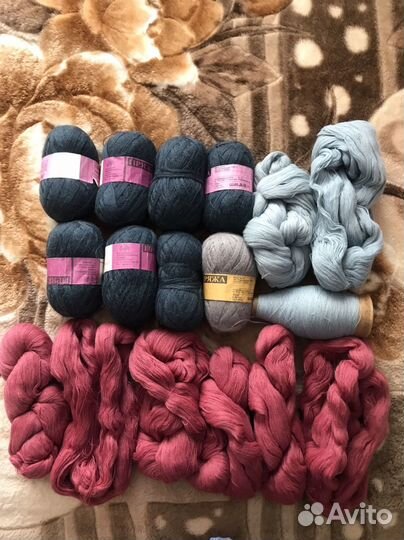 Пряжа нитки для вязания