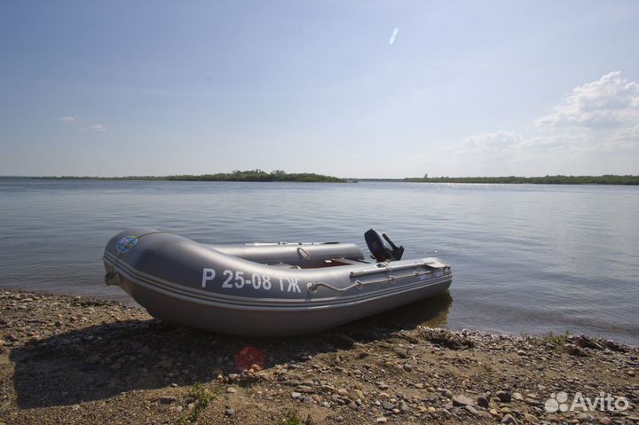 Лодка риб SkyBoat + двигатель Suzuki 15