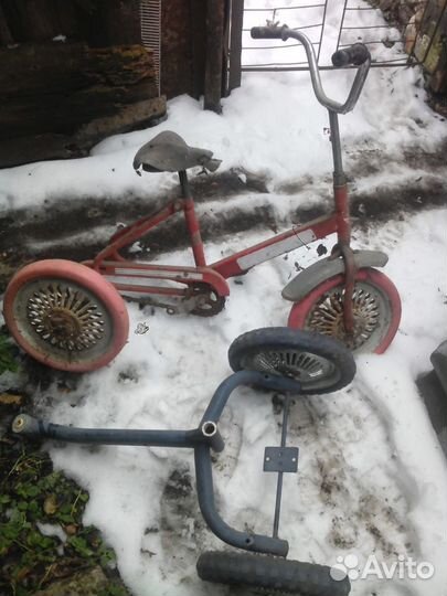 Детский велосипед трёхклёсный